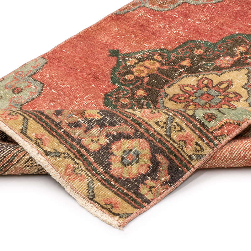 Vintage Turkish Hand-Knotted Runner - 2' 4" x 12' 3" (28" x 147") - K0092748