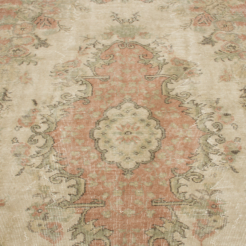 Vintage Turkish Hand-Knotted Rug - 5' 5" x 9'  (65" x 108") - K0092749