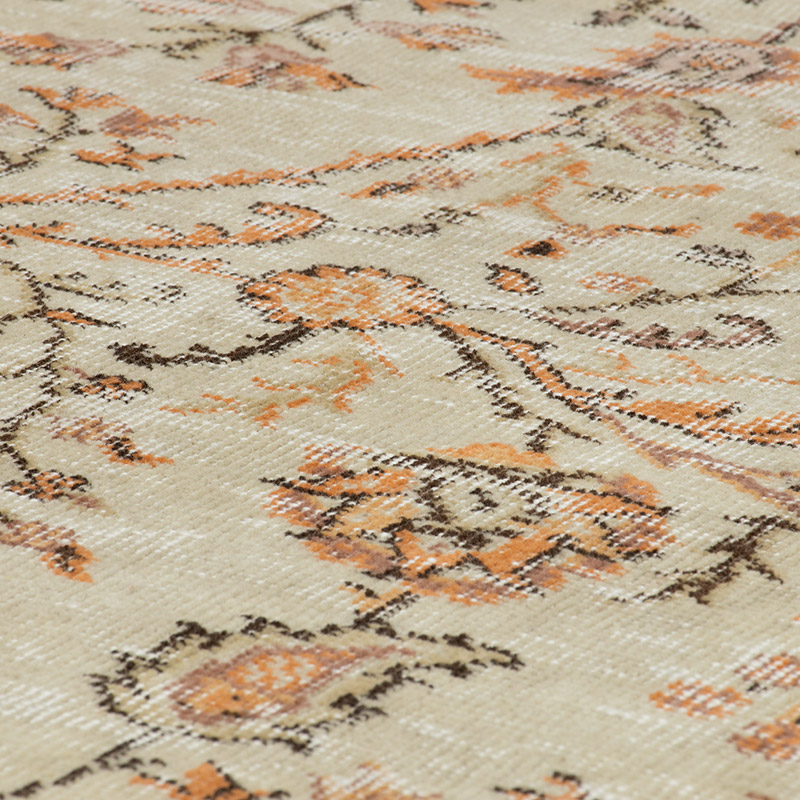 Vintage Turkish Hand-Knotted Rug - 6' 9" x 9' 3" (81" x 111") - K0092750