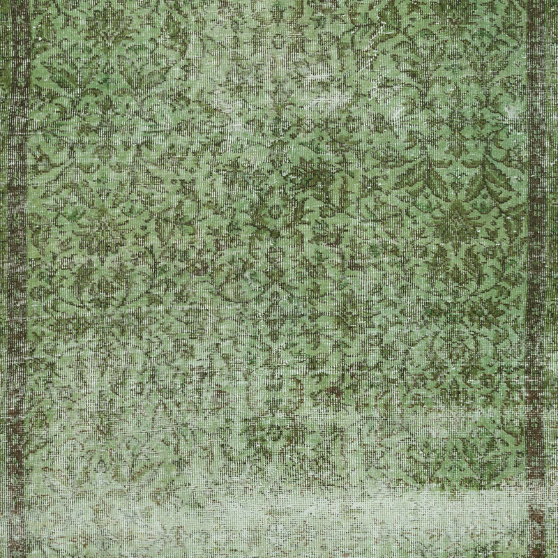 Over-dyed Vintage Hand-Knotted Turkish Rug - K0092752