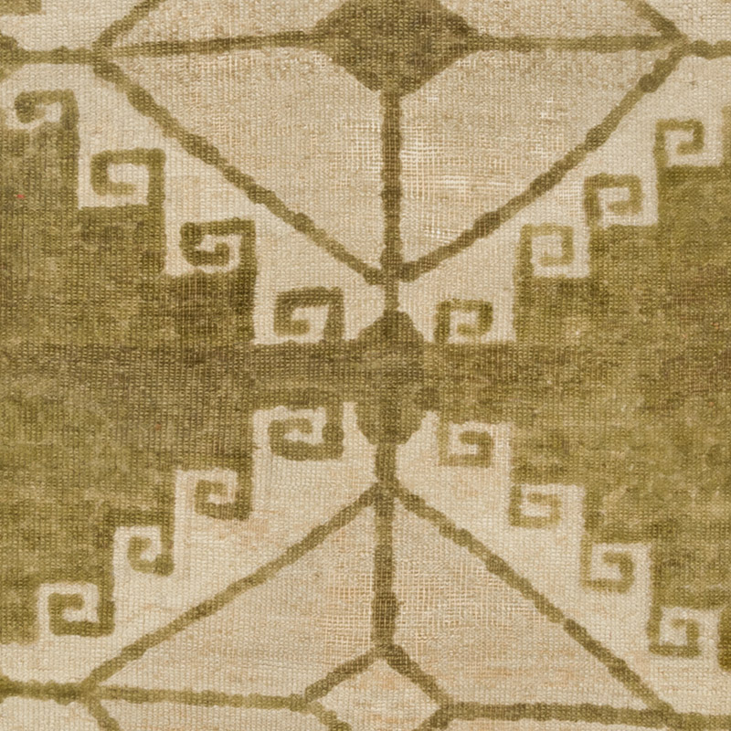 Vintage Turkish Hand-Knotted Runner - 3' 1" x 10'  (37" x 120") - K0092753