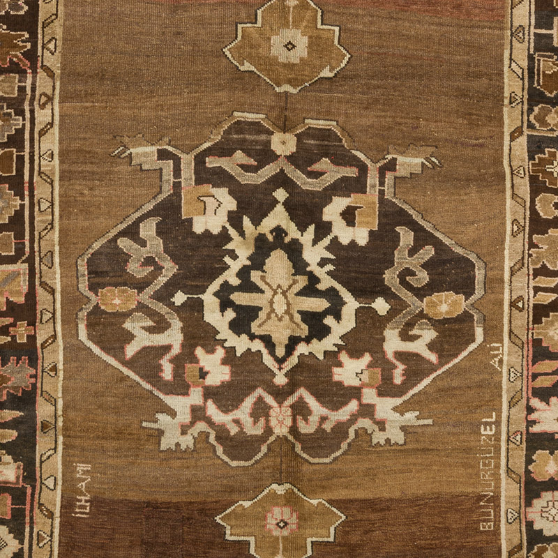 Vintage Turkish Hand-Knotted Rug - 6' 7" x 11' 10" (79" x 142") - K0092760
