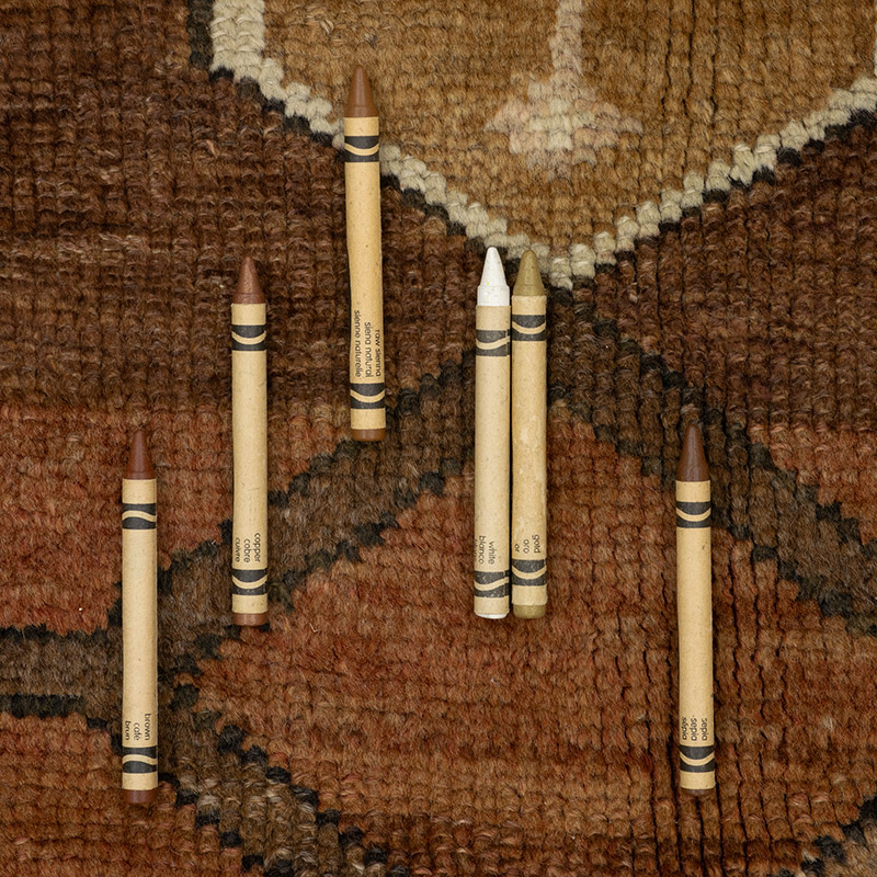 Vintage Turkish Hand-Knotted Rug - 6' 7" x 11' 10" (79" x 142") - K0092760