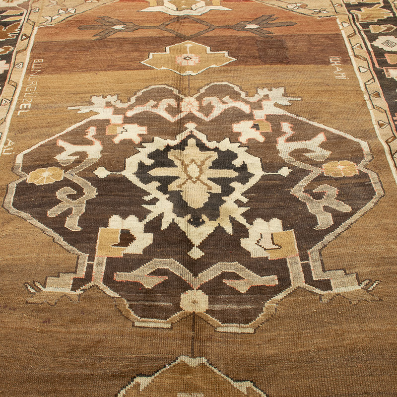 Vintage Turkish Hand-Knotted Rug - 6' 7" x 11' 10" (79" x 142") - K0092760
