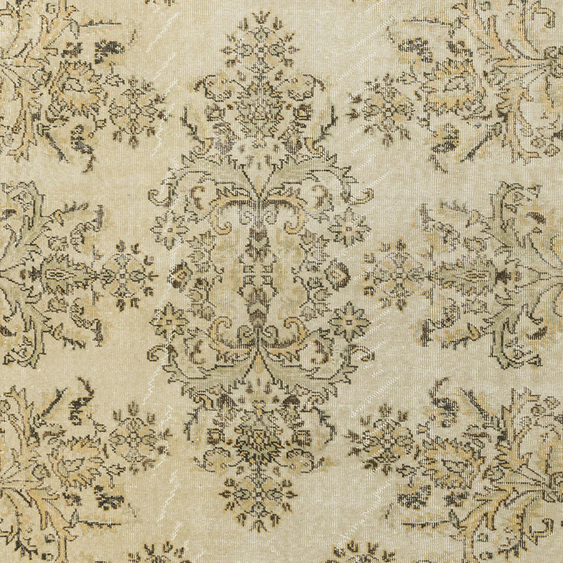 Vintage Turkish Hand-Knotted Rug - 5' 6" x 9'  (66" x 108") - K0092761