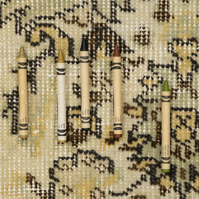 Vintage Turkish Hand-Knotted Rug - 5' 6" x 9'  (66" x 108") - K0092761