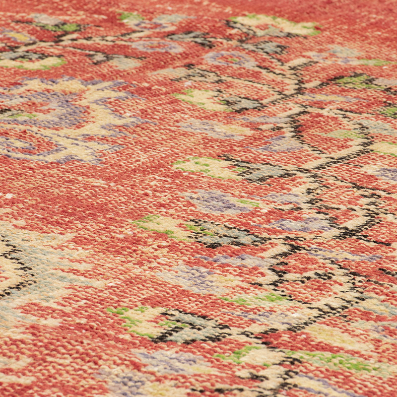 Vintage Turkish Hand-Knotted Rug - 5' 2" x 8' 8" (62" x 104") - K0092764