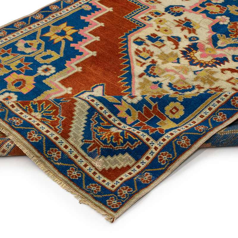 Vintage Turkish Hand-Knotted Rug - 4'  x 8' 10" (48" x 106") - K0092771
