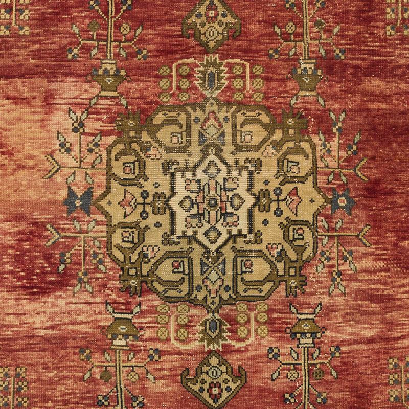El Dokuma Vintage Halı - 154 cm x 268 cm - K0092772