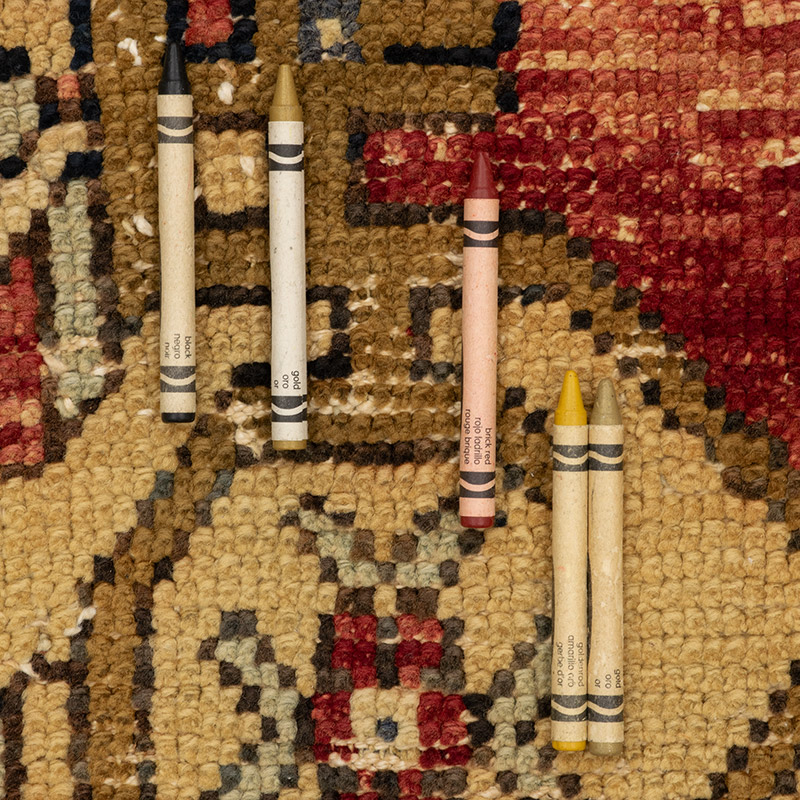El Dokuma Vintage Halı - 154 cm x 268 cm - K0092772
