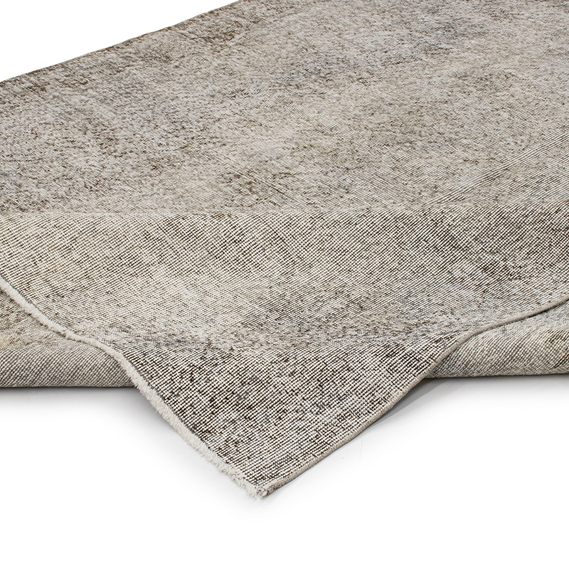 Over-dyed Vintage Hand-Knotted Turkish Rug - K0092773