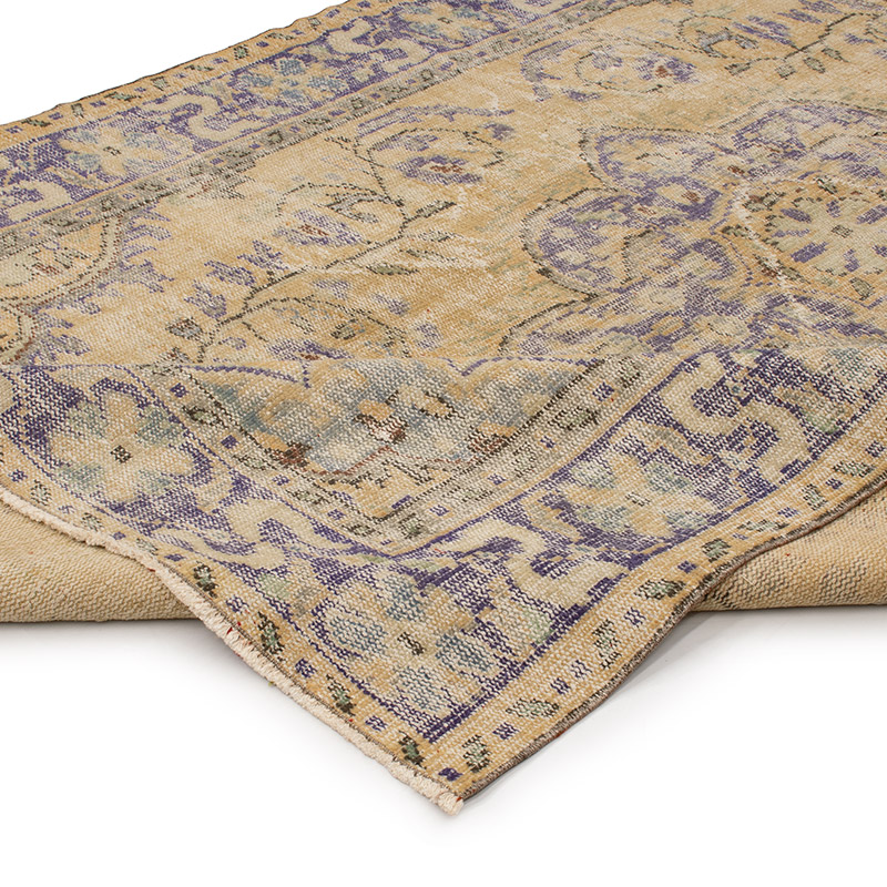 Vintage Turkish Hand-Knotted Rug - 6' 4" x 10' 3" (76" x 123") - K0092774
