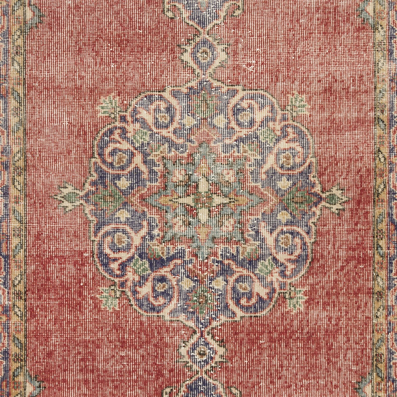 Vintage Turkish Hand-Knotted Rug - 3' 9" x 6' 11" (45" x 83") - K0092775