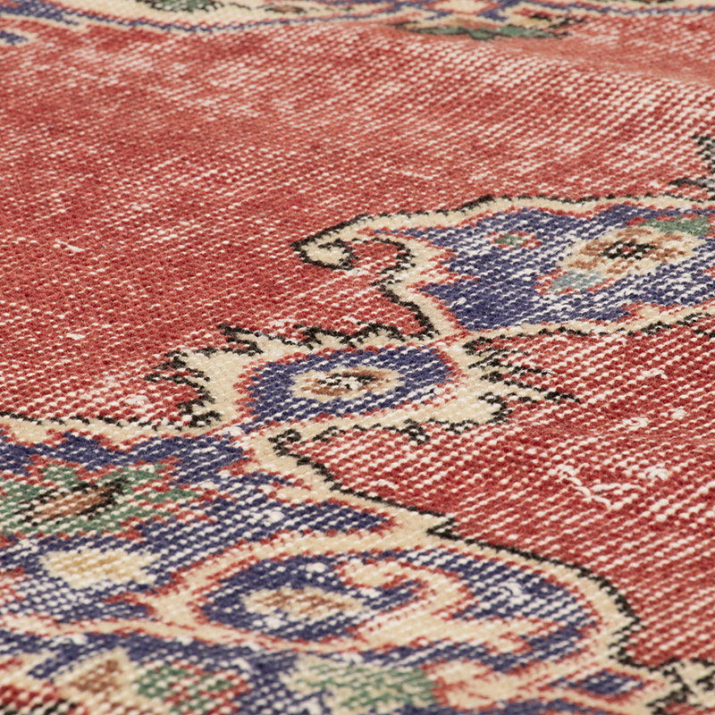 Vintage Turkish Hand-Knotted Rug - 3' 9" x 6' 11" (45" x 83") - K0092775