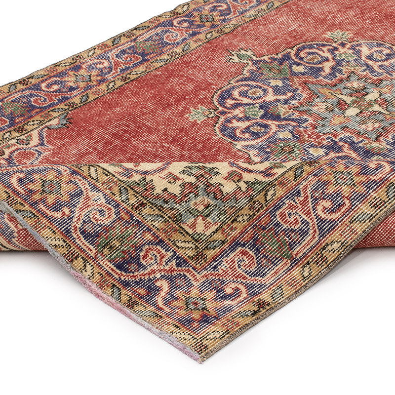Vintage Turkish Hand-Knotted Rug - 3' 9" x 6' 11" (45" x 83") - K0092775