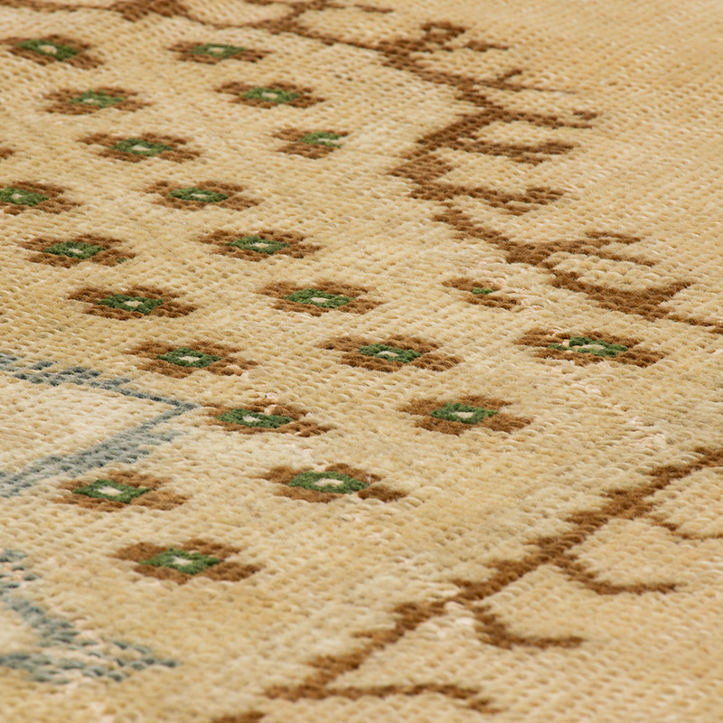 Vintage Turkish Hand-Knotted Rug - 5' 3" x 9' 1" (63" x 109") - K0092776