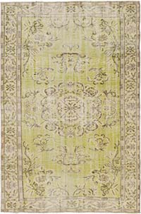 El Dokuma Vintage Halı - 187 cm x 282 cm