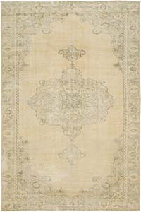 Alfombra Vintage Turca Anudada a Mano - 214 cm x 325 cm