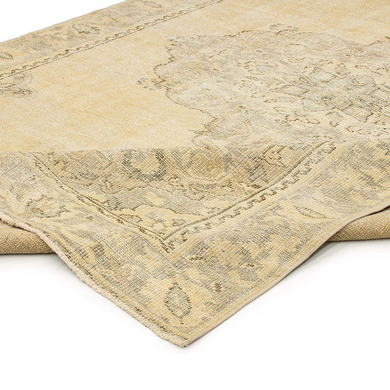 Vintage Turkish Hand-Knotted Rug - 7'  x 10' 8" (84" x 128") - K0092779