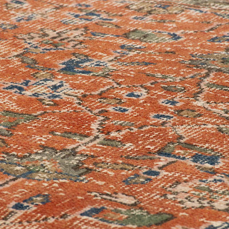 Alfombra Vintage Turca Anudada a Mano - 185 cm x 262 cm - K0092781