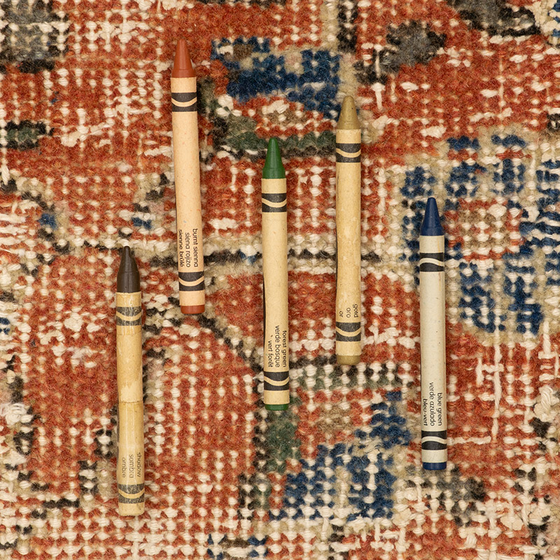 Alfombra Vintage Turca Anudada a Mano - 185 cm x 262 cm - K0092781