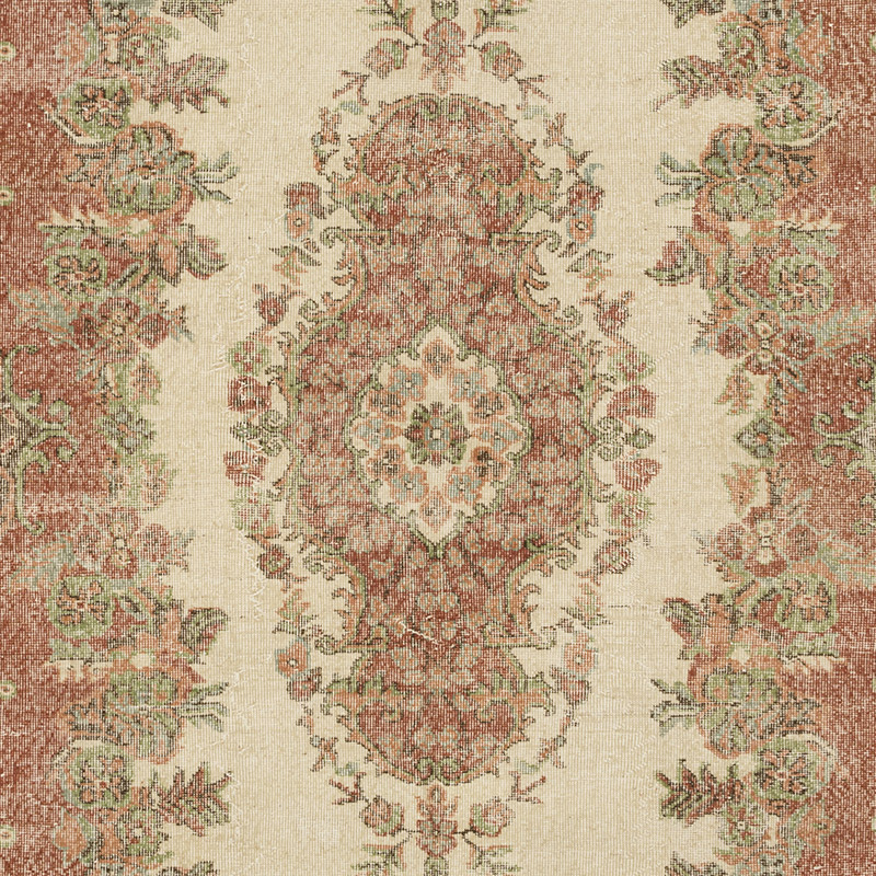 Vintage Turkish Hand-Knotted Rug - 5' 11" x 9' 10" (71" x 118") - K0092783