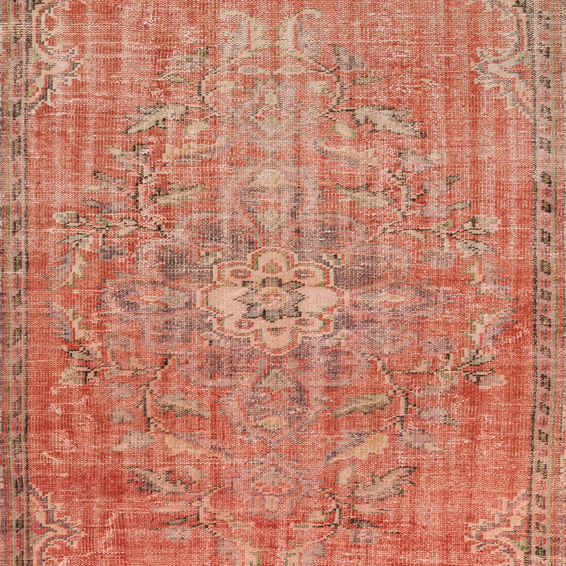 Vintage Turkish Hand-Knotted Rug - 5' 1" x 8' 4" (61" x 100") - K0092785