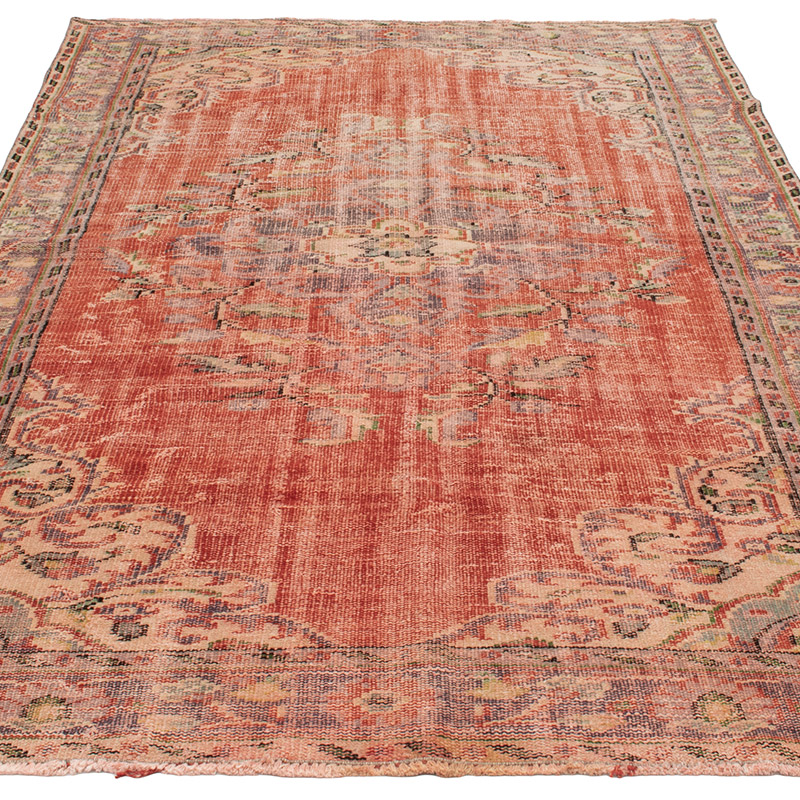 Vintage Turkish Hand-Knotted Rug - 5' 1" x 8' 4" (61" x 100") - K0092785