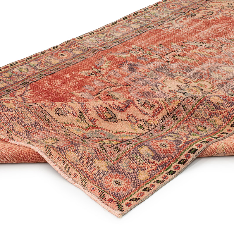Vintage Turkish Hand-Knotted Rug - 5' 1" x 8' 4" (61" x 100") - K0092785
