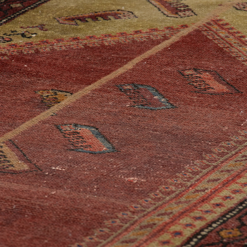 Vintage Turkish Hand-Knotted Runner - 2'  x 10' 6" (24" x 126") - K0092787
