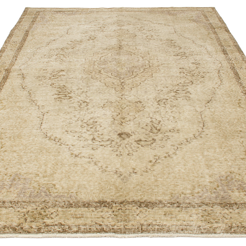 Vintage Turkish Hand-Knotted Rug - 5' 7" x 9' 5" (67" x 113") - K0092788