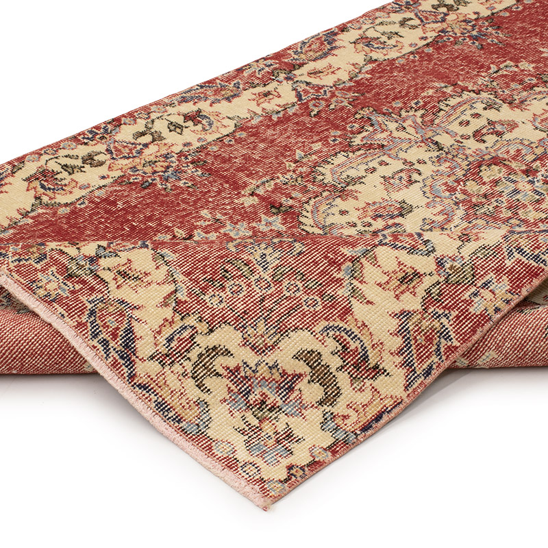 Vintage Turkish Hand-Knotted Rug - 3' 9" x 6' 9" (45" x 81") - K0092789