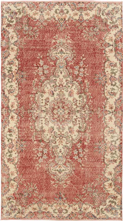 Vintage Turkish Hand-Knotted Rug - 3' 9" x 6' 9" (45" x 81")