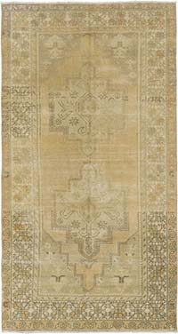 El Dokuma Vintage Halı - 136 cm x 253 cm