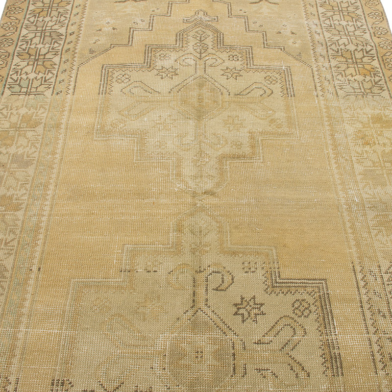 Vintage Turkish Hand-Knotted Rug - 4' 6" x 8' 4" (54" x 100") - K0092796