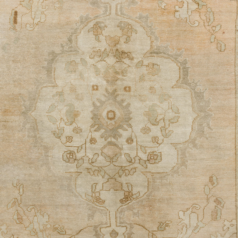 Vintage Turkish Hand-Knotted Rug - 5'  x 9' 5" (60" x 113") - K0092797