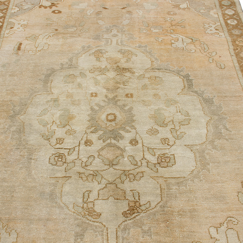Vintage Turkish Hand-Knotted Rug - 5'  x 9' 5" (60" x 113") - K0092797