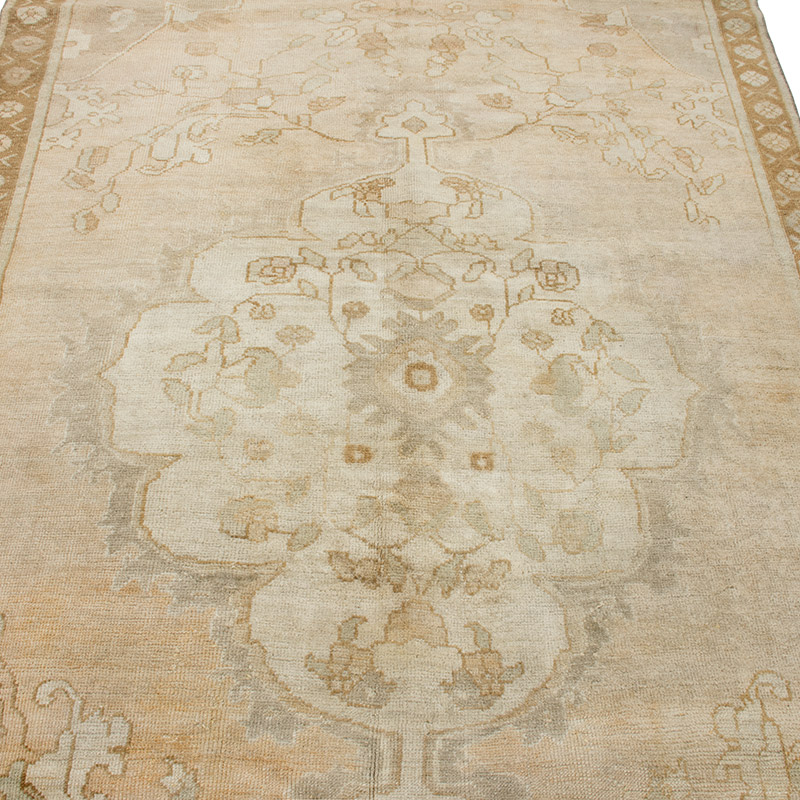 Vintage Turkish Hand-Knotted Rug - 5'  x 9' 5" (60" x 113") - K0092797
