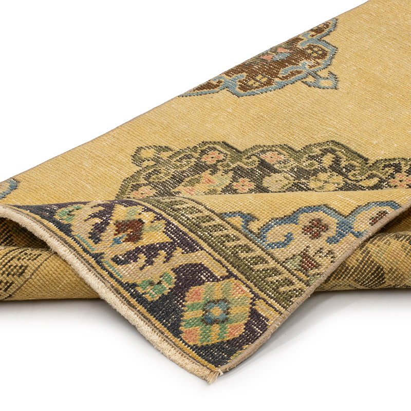 Vintage Turkish Hand-Knotted Runner - 2' 7" x 12' 6" (31" x 150") - K0092798