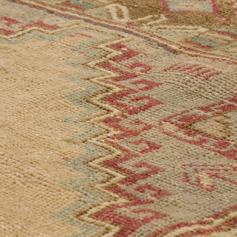 Vintage Turkish Hand-Knotted Rug - 3' 6" x 5' 9" (42" x 69") - K0092801