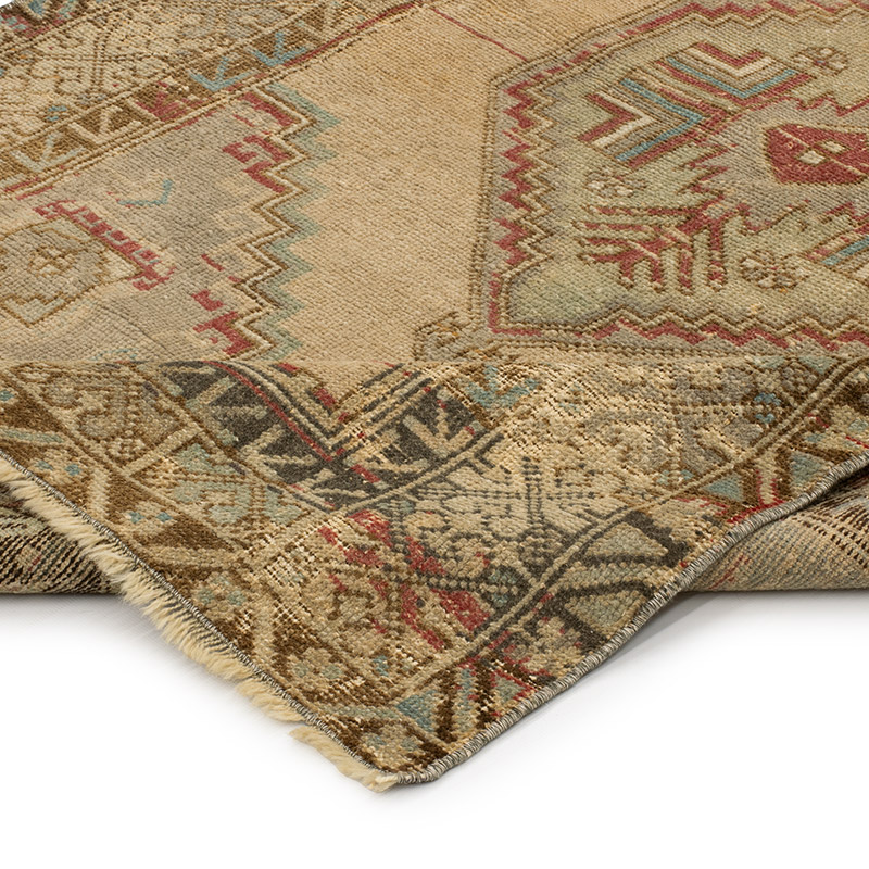 Vintage Turkish Hand-Knotted Rug - 3' 6" x 5' 9" (42" x 69") - K0092801