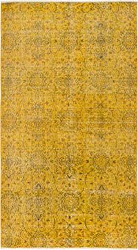 Alfombra Turca Vintage Sobre-teñida
