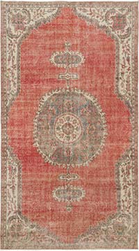El Dokuma Vintage Halı - 167 cm x 302 cm
