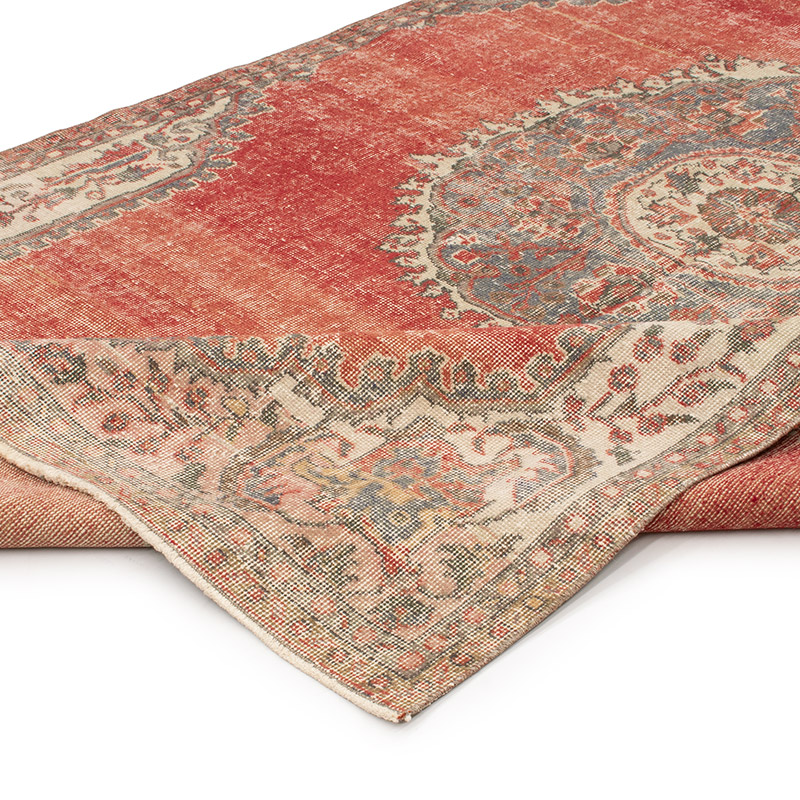 Vintage Turkish Hand-Knotted Rug - 5' 6" x 9' 11" (66" x 119") - K0092804