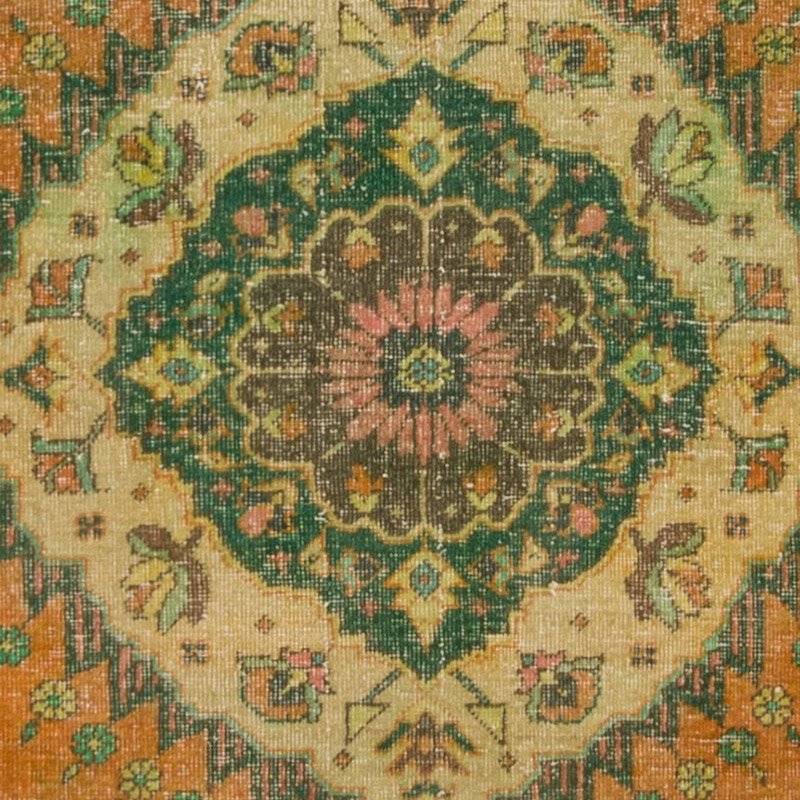 Vintage Turkish Hand-Knotted Runner - 2' 11" x 12' 2" (35" x 146") - K0092805