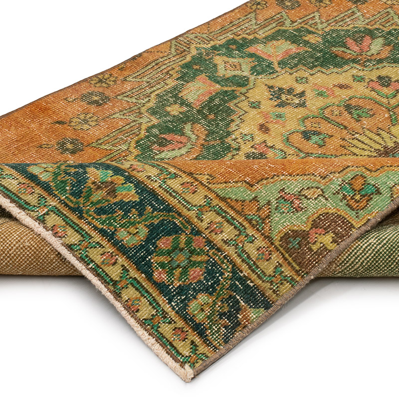 Vintage Turkish Hand-Knotted Runner - 2' 11" x 12' 2" (35" x 146") - K0092805