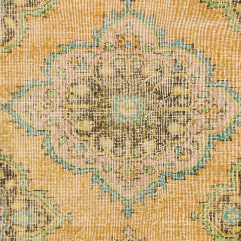 Vintage Turkish Hand-Knotted Runner - 87 cm x 387 cm - K0092806