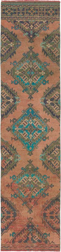 Vintage Anadolu Yolluk - 76 cm x 312 cm
