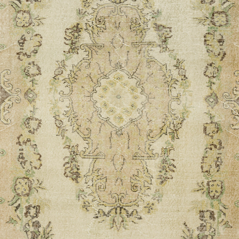 Vintage Turkish Hand-Knotted Rug - 5' 5" x 9' 3" (65" x 111") - K0092811