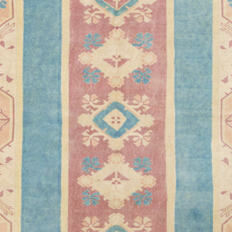 Vintage Turkish Hand-Knotted Rug - 5'  x 8' 2" (60" x 98") - K0092812